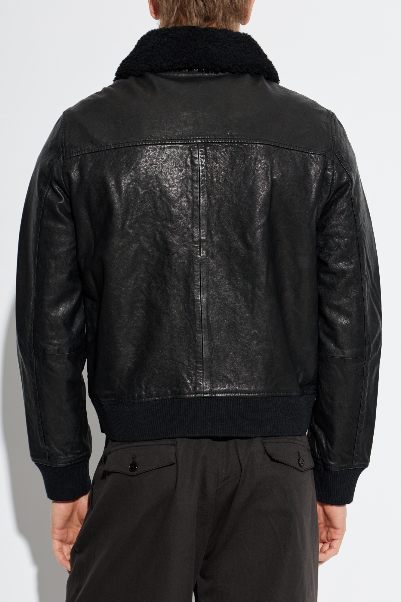 AllSaints 'Vaucluse Aviator' leather jacket | Men's | Vitkac